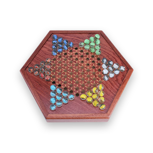 Dame chinoise <br> boules en verre