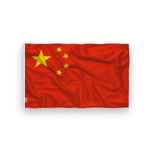 Drapeau chinois en polyester