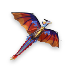 Cerf volant chinois <br> dragon 3d