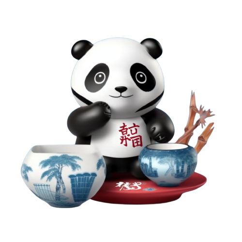 image d'un panda de la boutique-chinoise.com