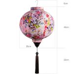 Lampion Chinois Fleur Abat-Jour Pour Luminaire Et Ampoule