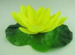 Lanterne Chinoise  Flottante Lotus Jaune / Avec LED