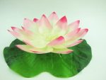 Lanterne Chinoise  Flottante Lotus Rose Pâle / Avec LED