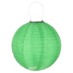 Lanterne Chinoise  Solaire Vert