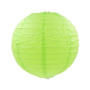 Lanterne Chinoise  Vert Pomme 10cm