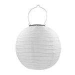 Lanterne Chinoise Solaire Blanche En Suspension