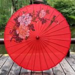 Ombrelle Chinoise Classique rouge