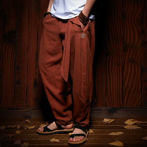 Pantalon Chinois Marron