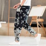 Pantalon Chinois Motif Dragon dos