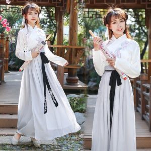 Hanfu Phénix Blanc