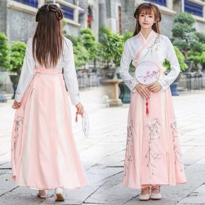 Hanfu Fleurs soie