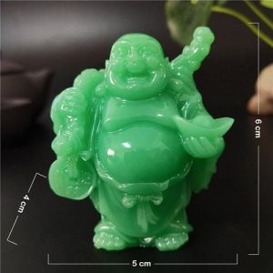 Statue Chinoise Bouddha en Jade dimension