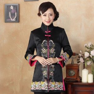 Veste Chinoise Femme Tang