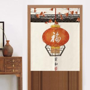 Rideaux Chinois Lanterne