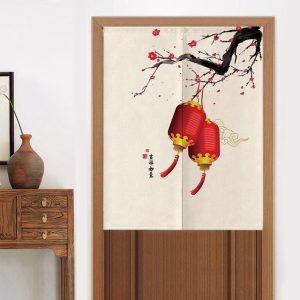 Rideaux Chinois Lampions