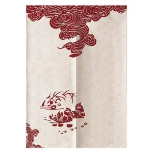 Rideaux Chinois Canard Mandarin feng shui