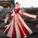 Hanfu Cosplay rouge