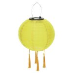 Lanterne Chinoise Exterieur jaune