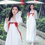 Hanfu Blanc coton