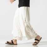 Pantalon Chinois Large blanc