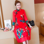 Robe Chinoise  en Coton