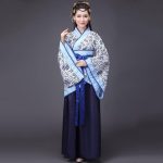 Robe Chinoise  Kimono Bleu / S