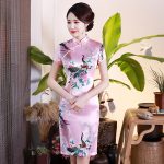 Robe Chinoise Col Mandarin