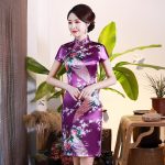 Robe Chinoise Col Mandarin Col Mao