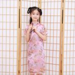 Robe Chinoise Enfant De Couleur Blanche