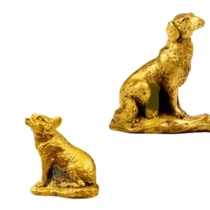 Statue Chinoise <br> du Zodiaque Chien Moyenne