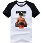 T-shirt Chinois  Bruce Lee Manche Noire / S