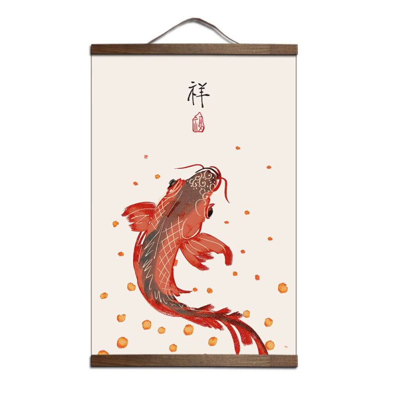 Tableau Chinois Décoration Oeuvre Picturale À Accrocher