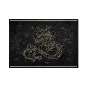 Tapis Chinois Dragon Asiatique