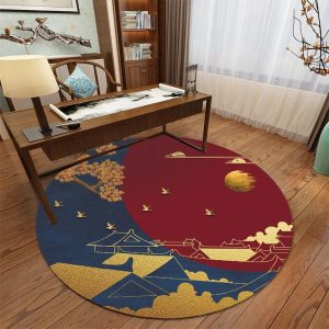 Tapis Chinois Rond