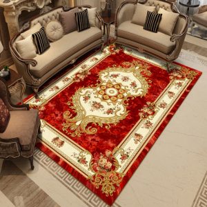 Tapis Chinois Rouge