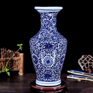 Vase Chinois Bleu