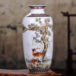 Vase Chinois Porcelaine Blanche