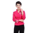 Veste Chinoise Femme  Soie Rose / XXXL